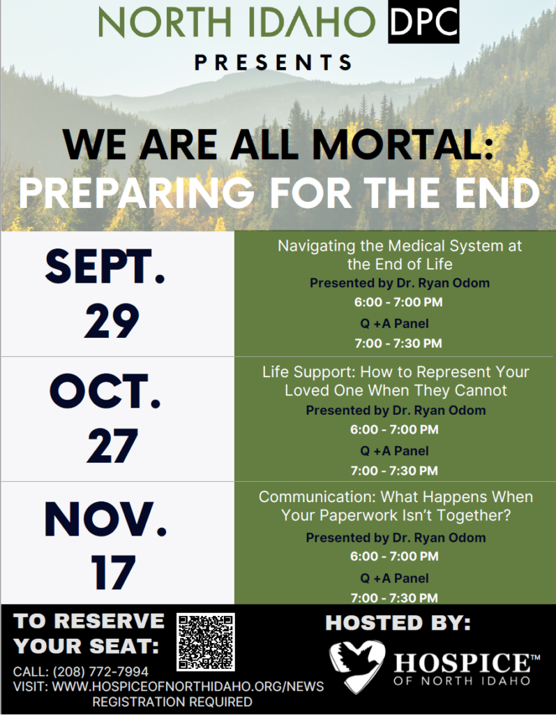 We Are All Mortal: Being Prepared for the End Image 797x1024